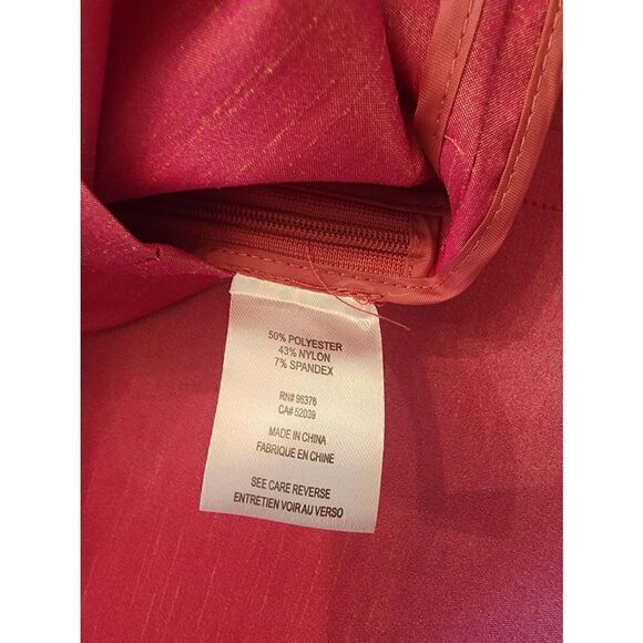 Samuel Dong NWT pink taffeta cocktail dress size Large cutout - Picture 8 of 11